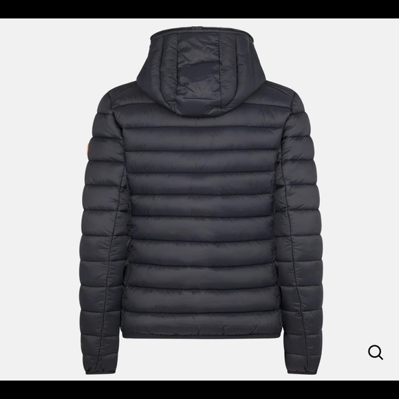 Save The Duck Womens Classic Hooded Jacket in GIGA - Picture 4 of 4